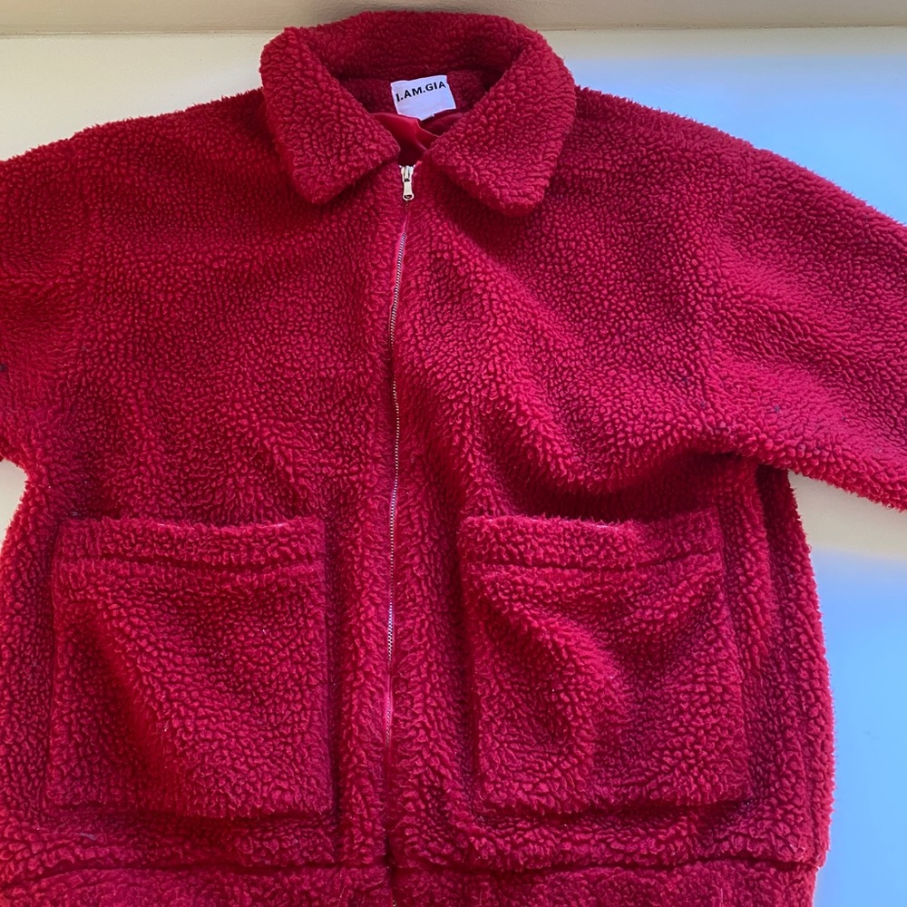 I am Gia teddy coat